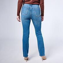 DG2 by Diane Gilman Virtual Stretch Denim Baby Bootcut 5-Pocket Jean