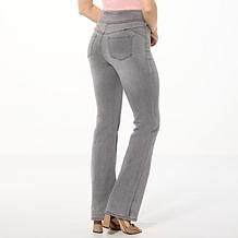 DG2 by Diane Gilman Virtual Stretch Denim Comfort Waist Bootcut Jean