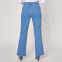 DG2 by Diane Gilman Virtual Stretch Denim Comfort Waist Bootcut Jean