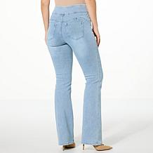 DG2 by Diane Gilman Virtual Stretch Denim Comfort Waist Bootcut Jean