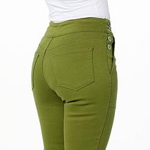 DG2 by Diane Gilman Virtual Stretch Denim Straight-Leg Pull-On Jean