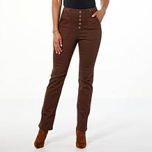 DG2 by Diane Gilman Virtual Stretch Denim Straight-Leg Jean