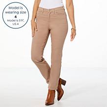DG2 by Diane Gilman Virtual Stretch Denim Straight-Leg Jean