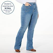 DG2 by Diane Gilman Virtual Stretch Western Pocket Baby
Bootcut Jean