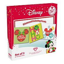 Diamond Art Club Disney 3-Card Christmas Kit