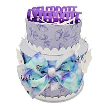 Diamond Press 3D Birthday Cake Stamp & Die Kit