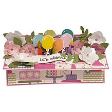 Diamond Press 3D Birthday Cake Stamp & Die Kit