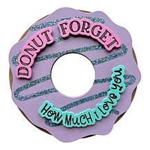 Diamond Press 3D Donut Box Stamp, Die & Stencil Kit