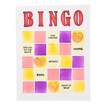 Diamond Press Bingo Card Stamp and Stencil Kit