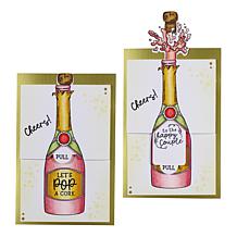 Diamond Press Celebration Pop-Up Card Stamp and Die Kit