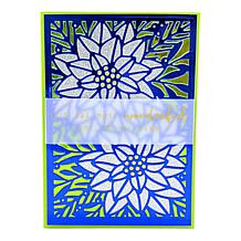 Diamond Press Christmas Background Die Kit