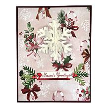 Diamond Press Christmas Shapes Stamp and Die Kit