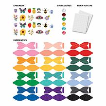 Diamond Press Every Day 3D Bow-Making Kit - Makes 24 Bows