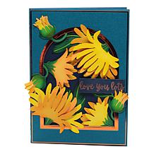 Diamond Press Floral Stems Stamp and Die Kit