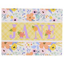 Diamond Press Flower Alphabet Die Kit