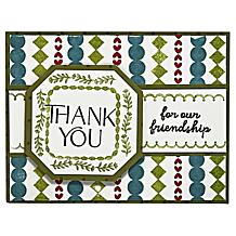 Diamond Press Flower Frames Stamp, Die & Stencil Kit