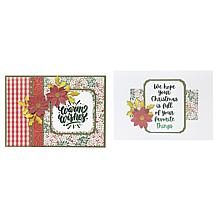 Diamond Press Foil Holiday Sentiments Kit