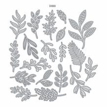 Diamond Press Foliage Die Set of 19