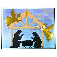 Diamond Press Holiday Faith Nativity Stamp and Die Kit