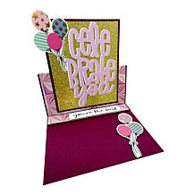 Diamond Press Large Words Die Kit