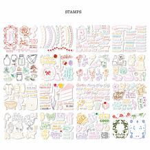 Diamond Press Mega Stamp Kit with 271 Stamps