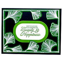 Diamond Press Nouveau Florals Stamp and Die Kit