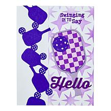 Diamond Press Pickleball Pals Stamp, Die and Stencil Set