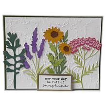 Diamond Press Pressed Flower Stamp and Die Kit