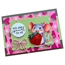 Diamond Press Spring 3D Large Animal Stickers - Set of 16 