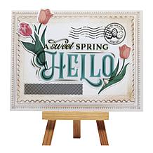Diamond Press Spring Post Card and Die-Cuts Kit