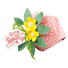 Diamond Press Strawberry Box Stamp and Die Kit