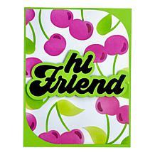 Diamond Press Summer Time Stencil Kit