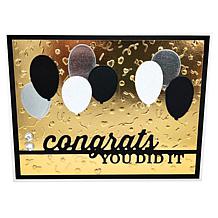 Diamond Press Teal Bitty Marquise Die-Cutting Machine Kit - Auto-Ship