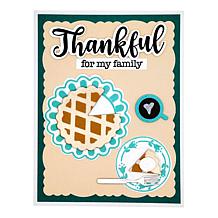 Diamond Press Thanksgiving Table Stamp & Die Set  