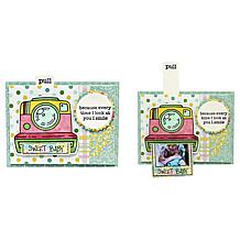 Diamond Press Typewriter and Polaroid Stamp and Die Kit