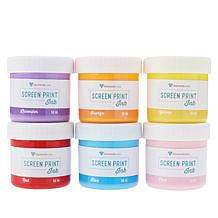 Diamond Press Screen Print Ink Set of 6
