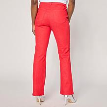 Diane Gilman New Classic Stretch Heart Studded Bootcut Jean