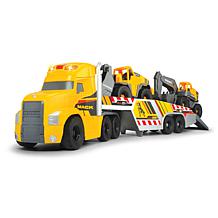Dickie Toys 28 Inch Mack Truck With 2 Volvo Construction Trucks