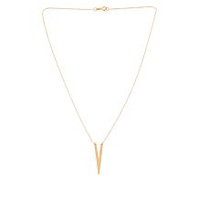 Dieci 10K Gold Geometric Necklace