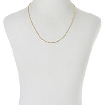 Dieci 24" 10K Gold 2mm Diamond-Cut Rope Chain Necklace