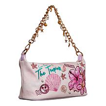 DiFerdinando Embroidered Tropical Shoulder Bag