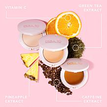 Doll 10 TCE Super Coverage Serum Powder Foundation with Brush