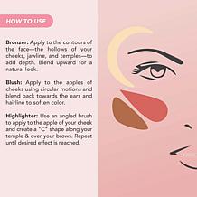 Doll 10 The 10 Minute Face Doris's Favorites Palette with Brush