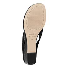 Donald Pliner Vylette Hooded Thong Mini Wedge Sandal