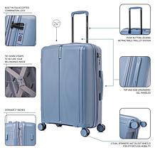 DUKAP Airley Lightweight Hardside Spinner Luggage 24"