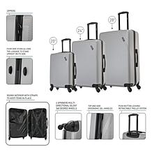 DUKAP Discovery 3-Piece Lightweight Hardside Spinner Luggage Set