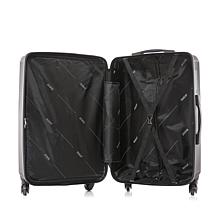 DUKAP Discovery 3-Piece Lightweight Hardside Spinner Luggage Set
