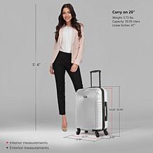 DUKAP Inception Lightweight Hardside Spinner 20" Carry-On