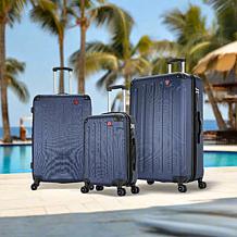 DUKAP Intely Smart 3-Piece Hardside Spinner Luggage Set with TSA Lock