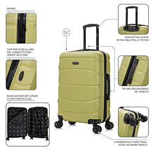 DUKAP Sense 24" Lightweight Hardside Spinner Suitcase